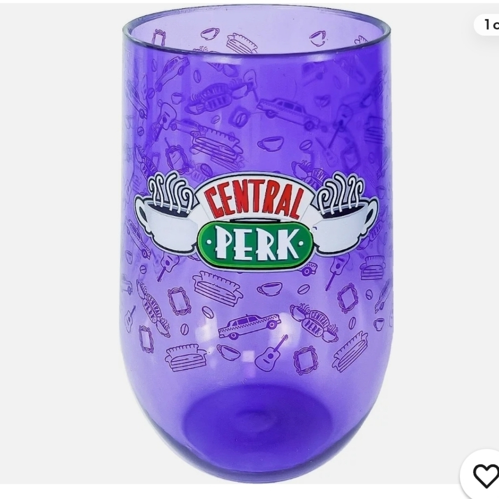 FRIENDS Central Perk Wine Cup NWT